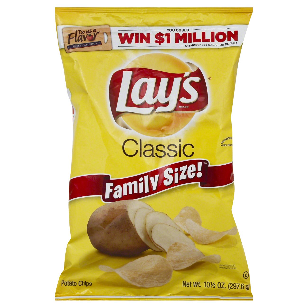 Lay S Classic Family Size Potato Chips Shop Chips At H E B