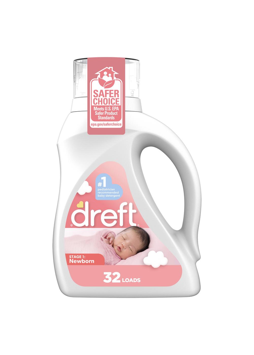 Dreft Stage 1: Newborn HE Liquid Laundry Detergent 32 Loads; image 2 of 10