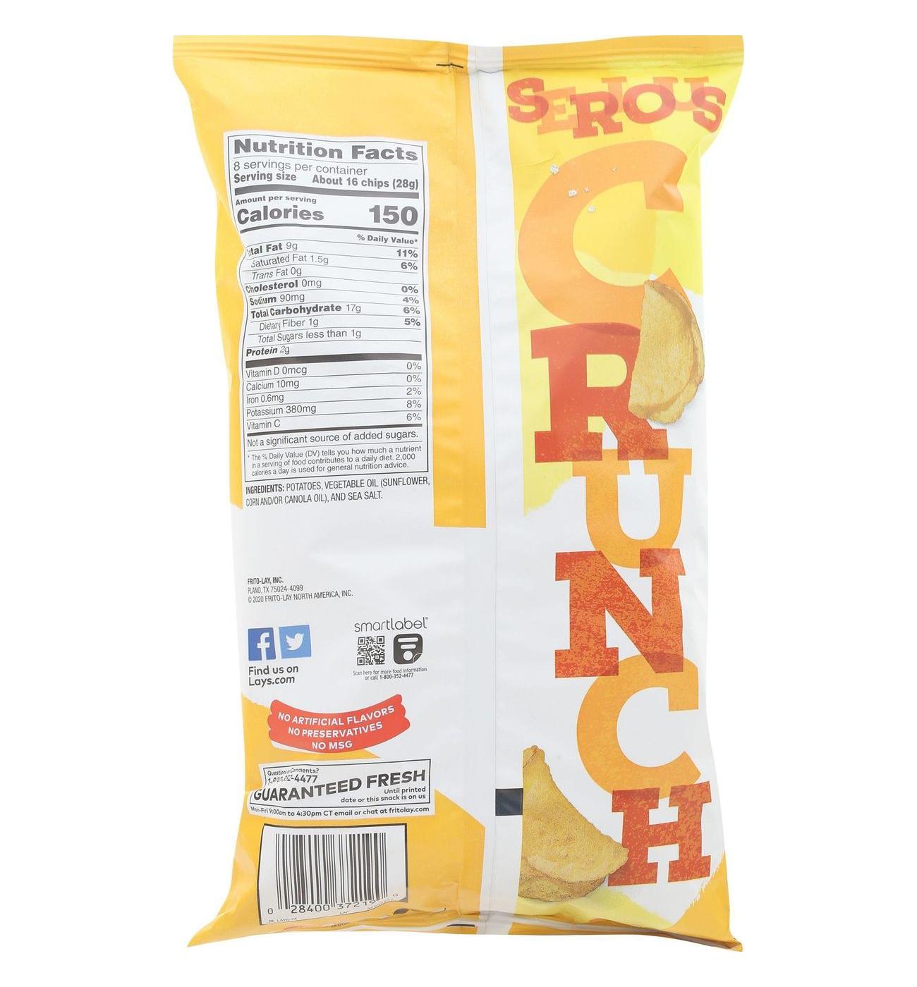 Lay's Kettle Cooked Original Potato Chips; image 3 of 4