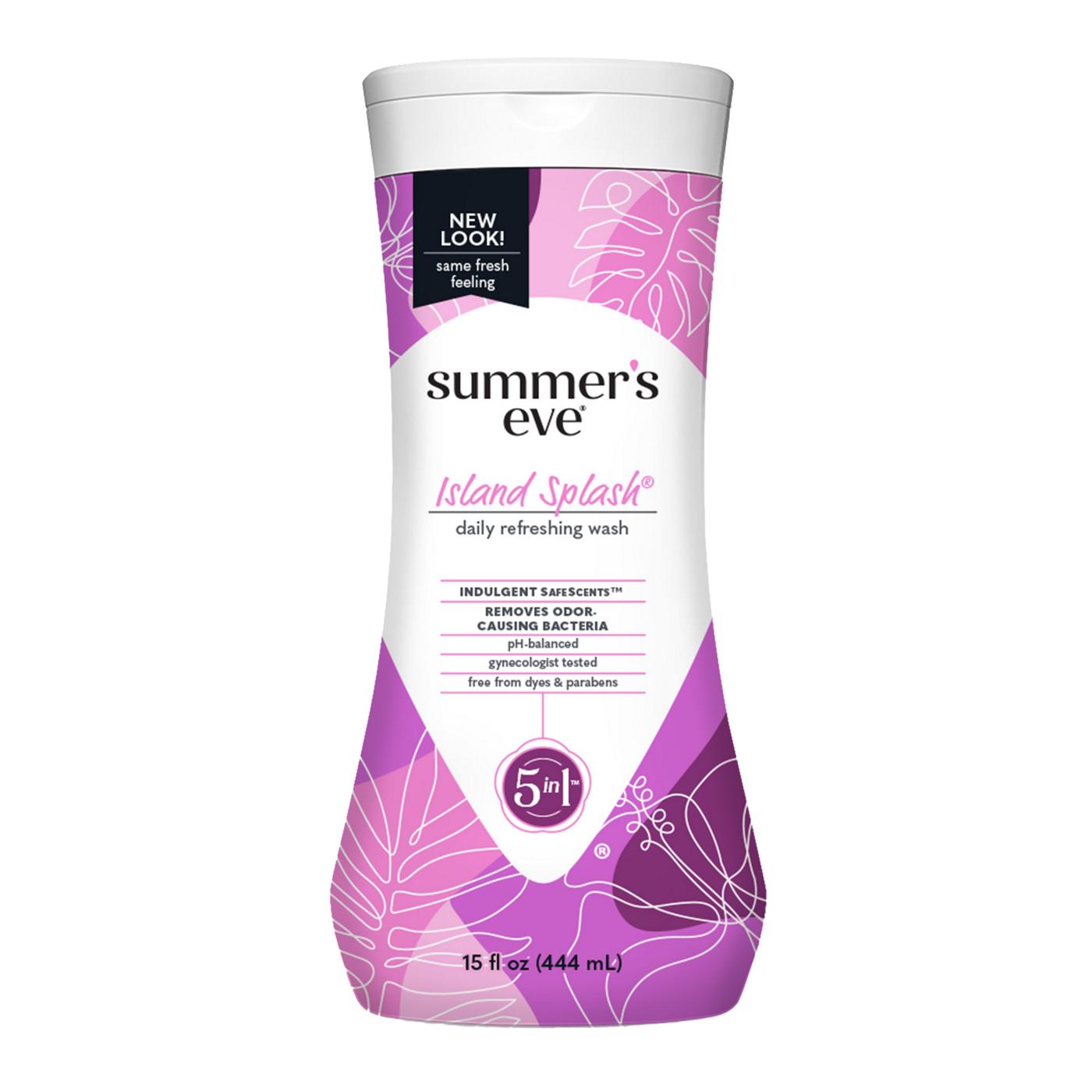 Summer's Eve Cleansing Wash - Island Splash; image 1 of 4