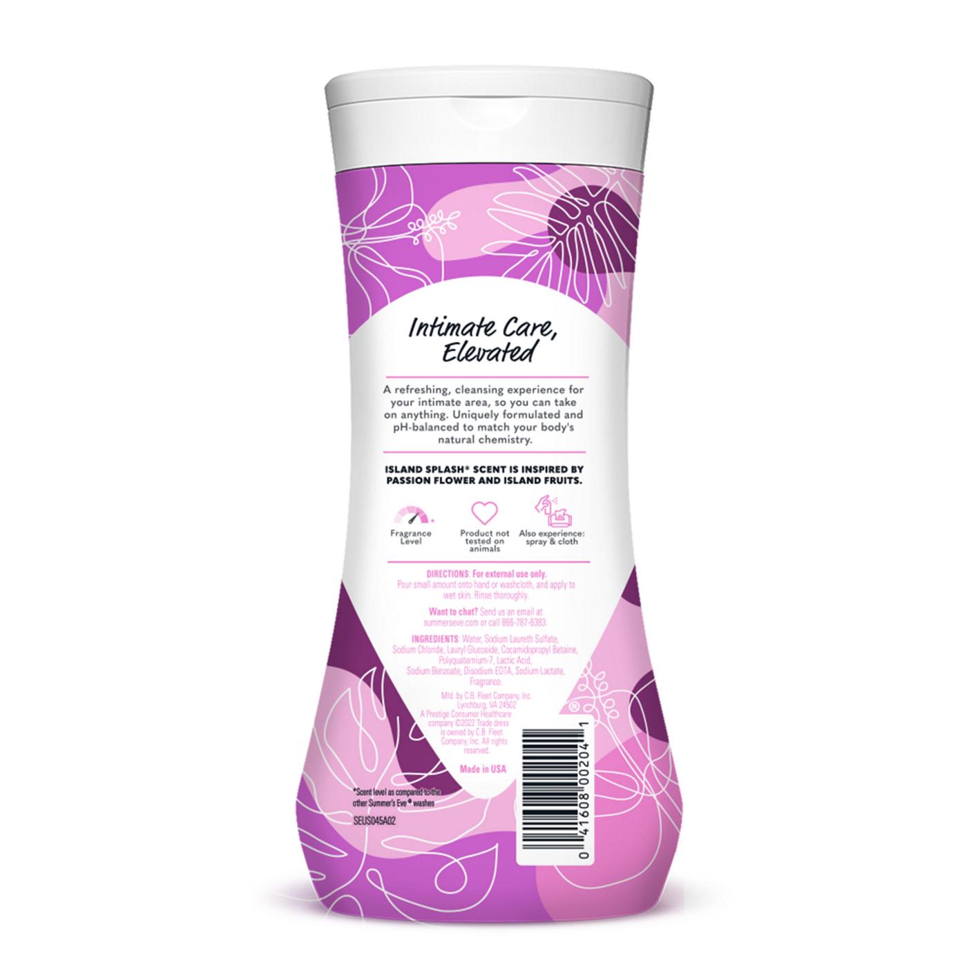 Summer's Eve Cleansing Wash - Island Splash; image 2 of 4