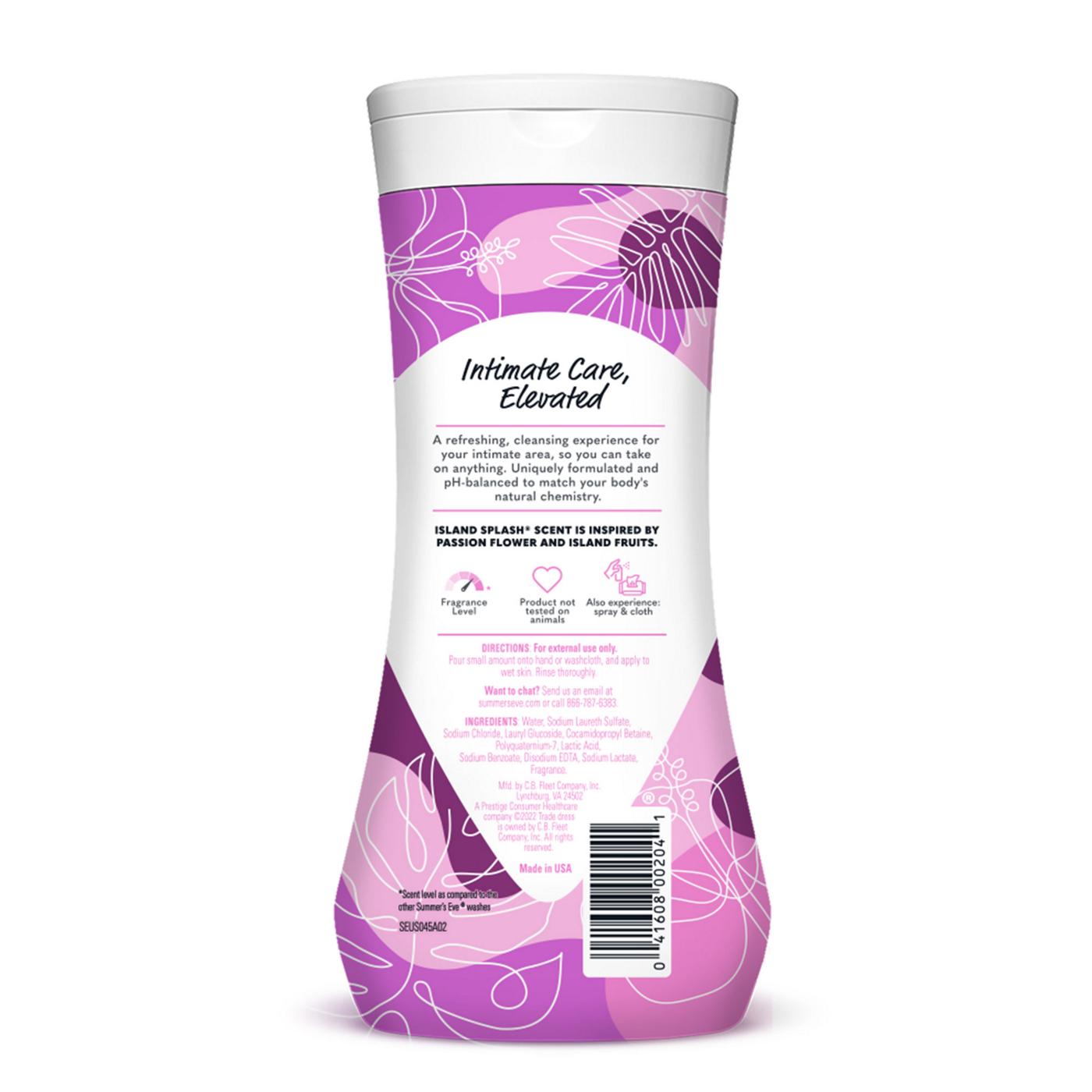 Summer's Eve Cleansing Wash - Island Splash; image 2 of 5