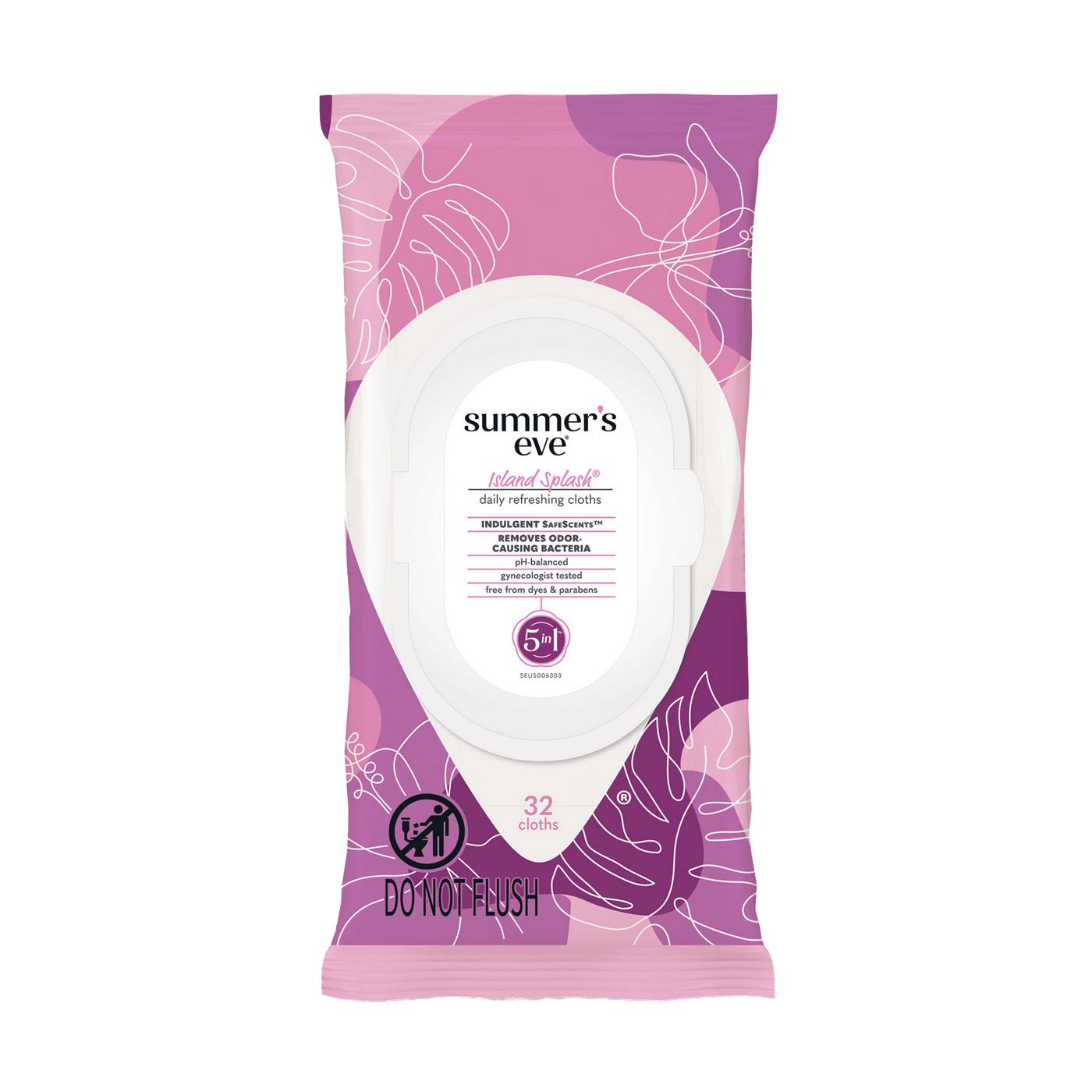 Summer's Eve Feminine Wipes - Island Splash; image 1 of 5