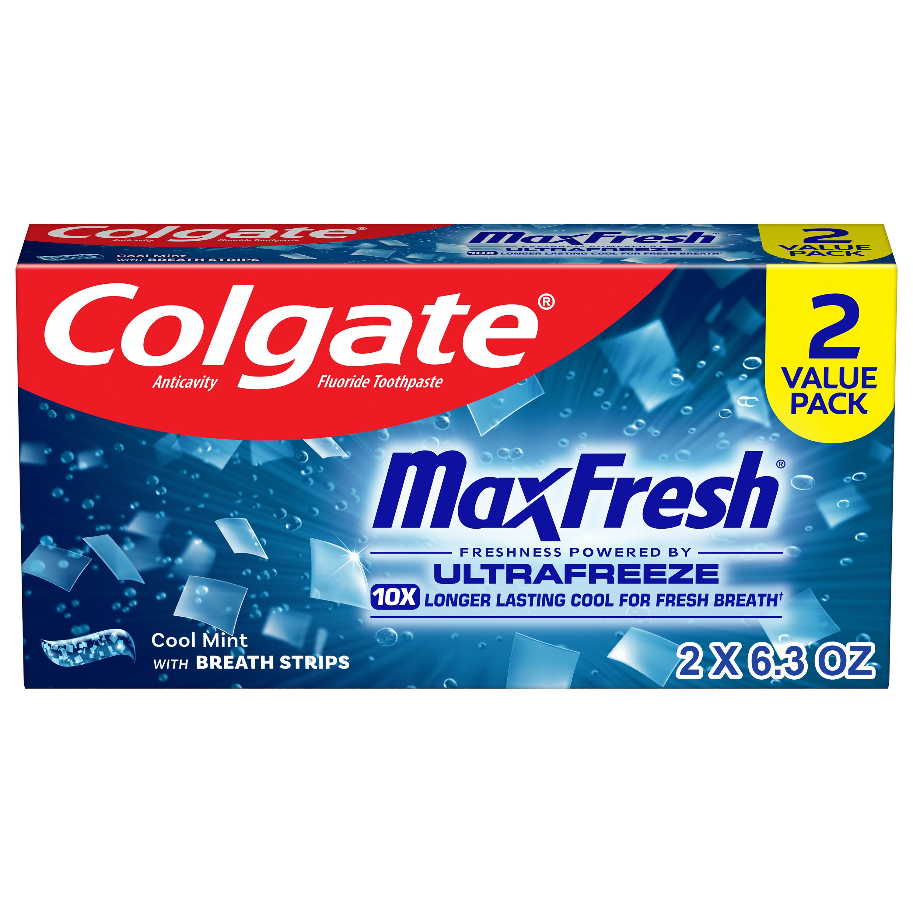 Colgate Max Fresh Anticavity Toothpaste 2 pk Cool Mint Shop