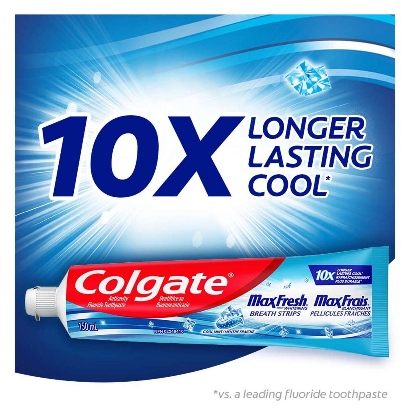 Colgate Max Fresh Anticavity Toothpaste 2 pk - Cool Mint; image 11 of 14
