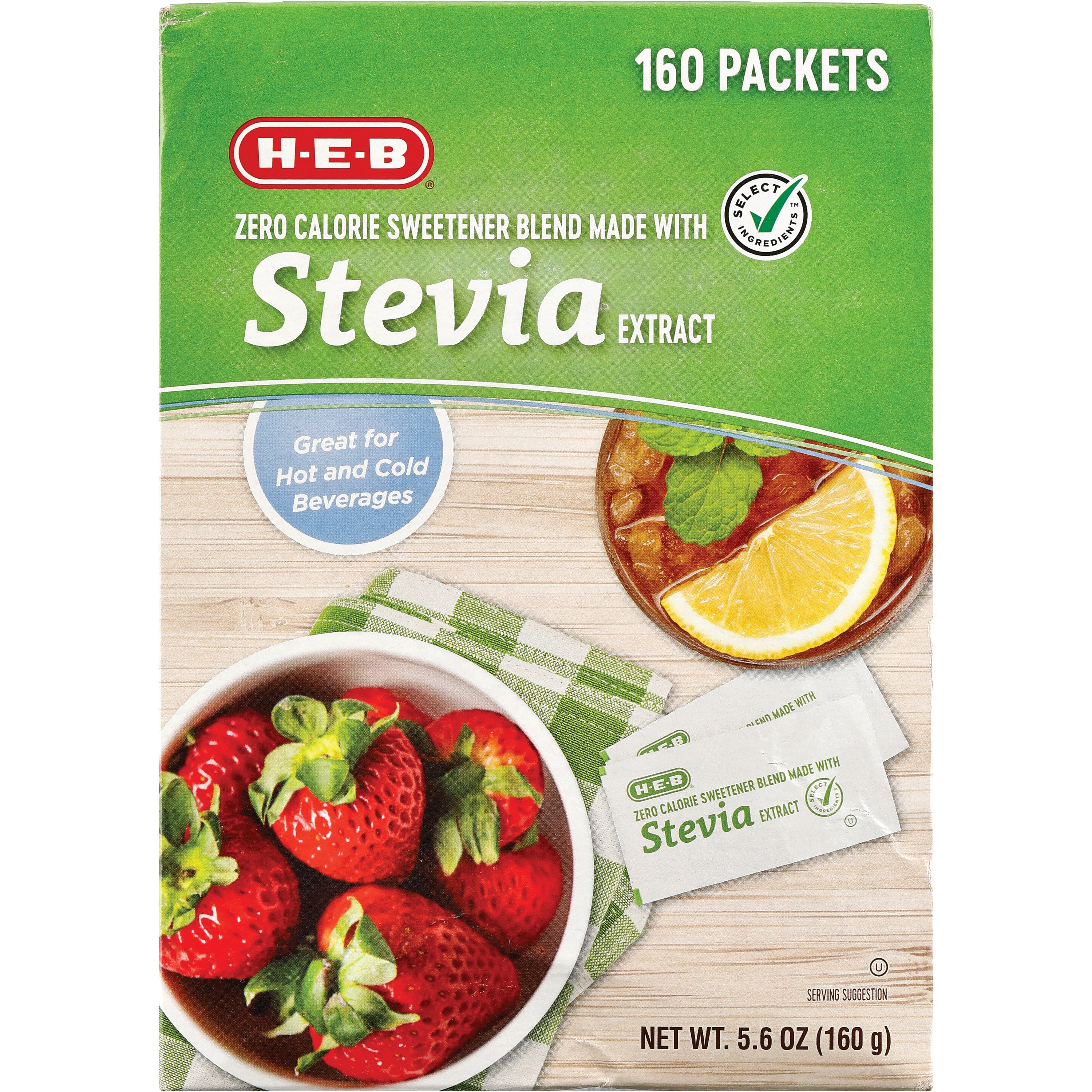 HEB Stevia Extract Packets Shop Sugar Substitutes at HEB