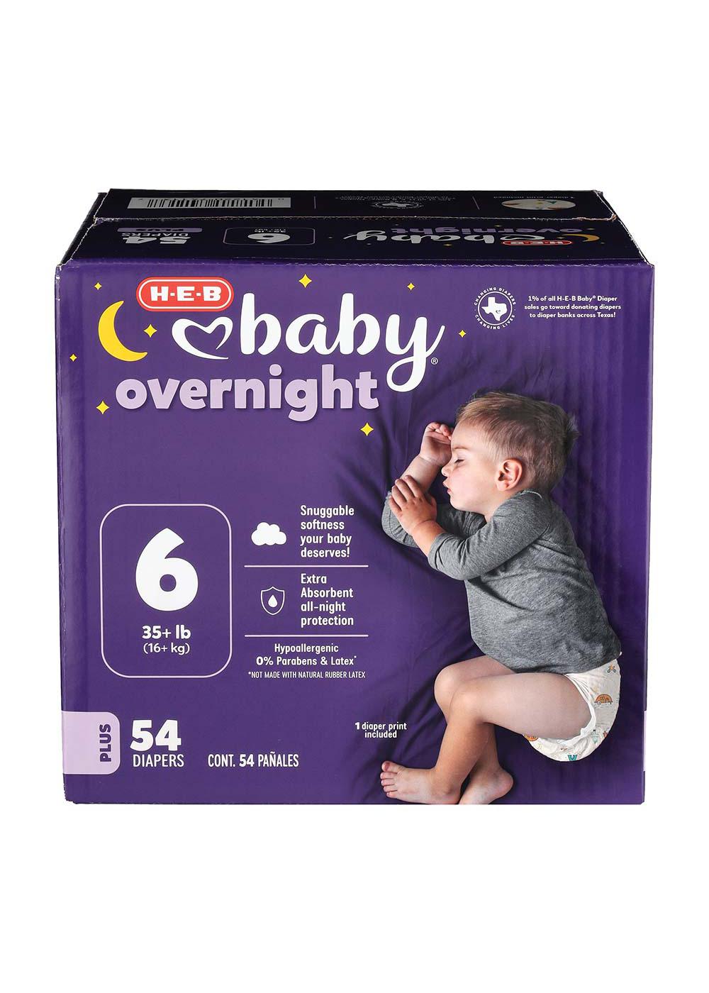 Huggies Overnites Nighttime Baby Diapers - Size 6 - Shop Diapers at H-E-B