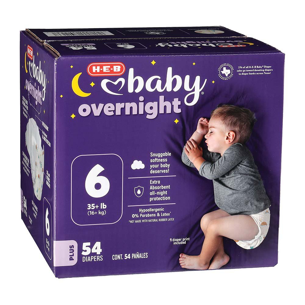 Overnight pampers size sales 6