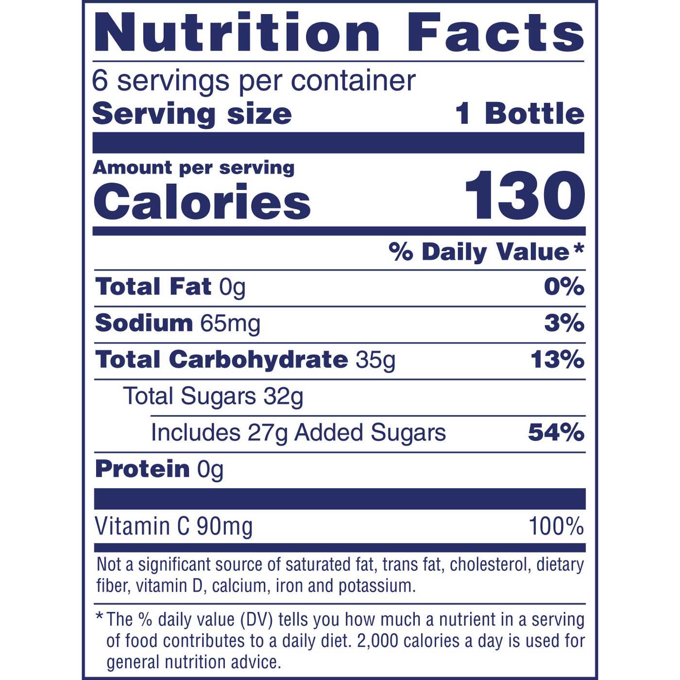 Ocean Spray Cran-Grape Juice 6 pk Bottles; image 7 of 8