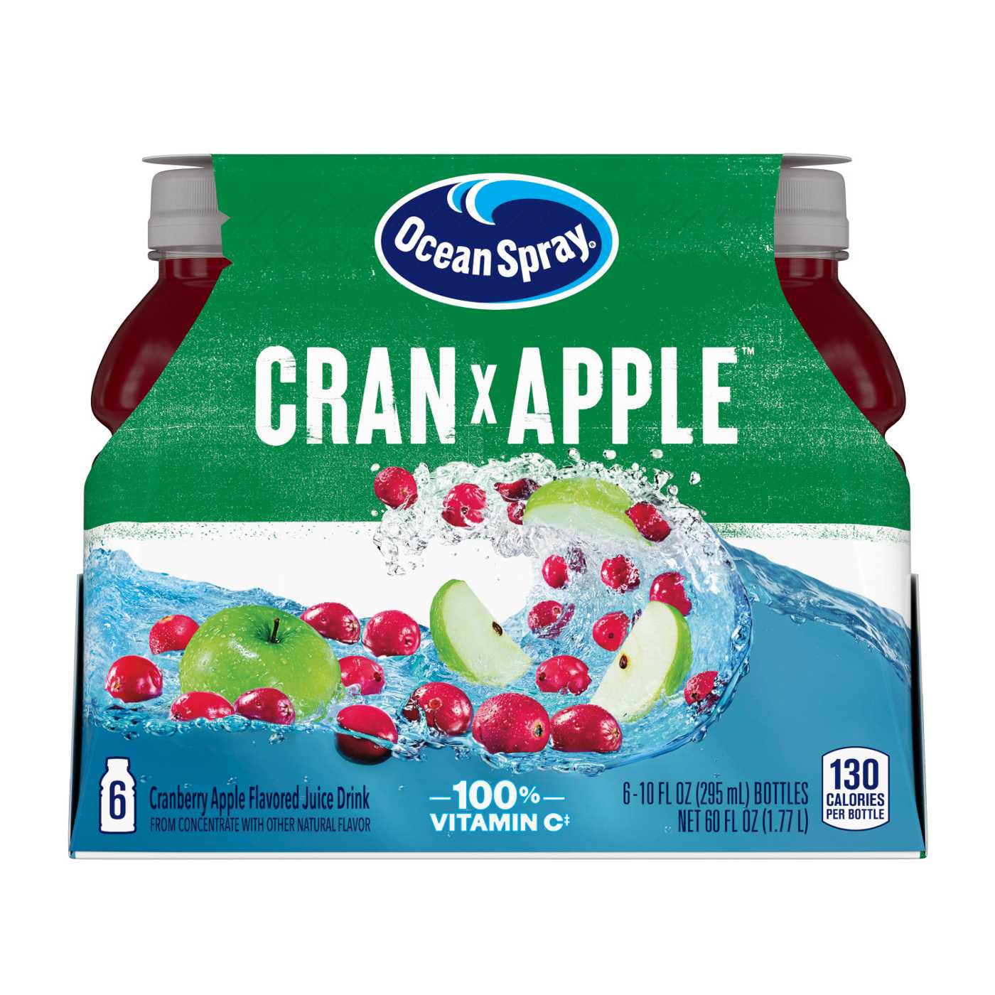 Ocean Spray Cran-Apple Cranberry Apple 6 pk Juice Drinks; image 6 of 6