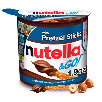 Nutella & Go! Hazelnut Spread + Pretzel Sticks
