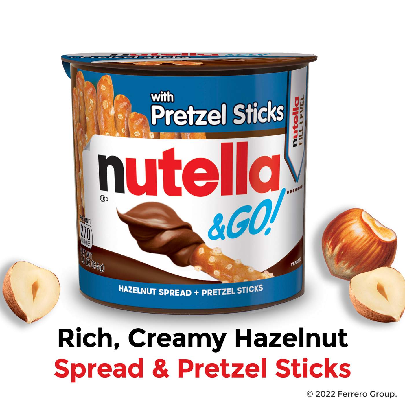 Nutella & Go! Chocolate Hazelnut Spread & Pretzel Sticks; image 6 of 8