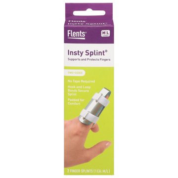 Flents Insty Splint Two Sided Finger Splint - M/L, 2 pk