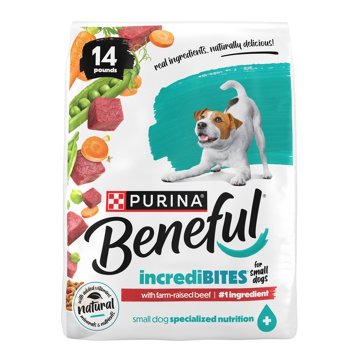 Beneful Purina Incredibites Natural Small Breed Dry Dog Food - Farm-Raised Beef
