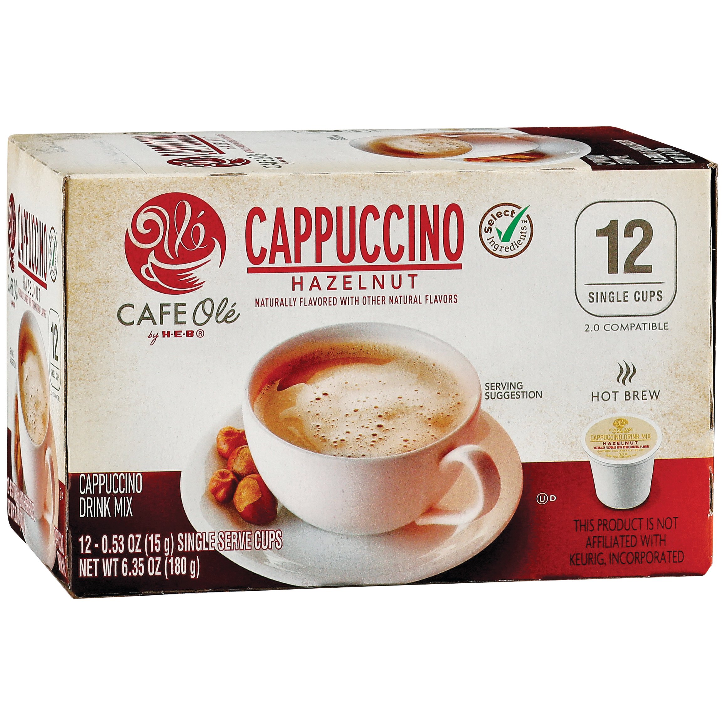 Flavored cappuccino hotsell k cups