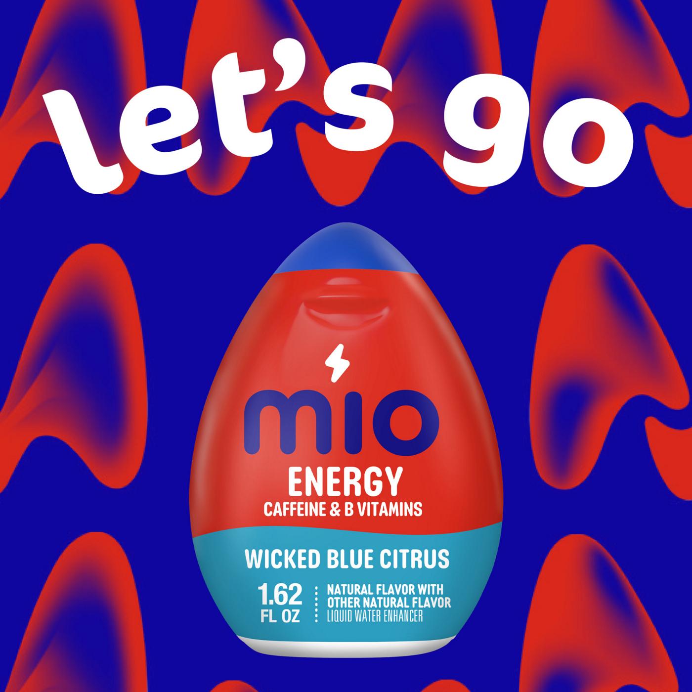 Mio Wicked Blue Citrus Energy Liquid Water Enhancer; image 5 of 9