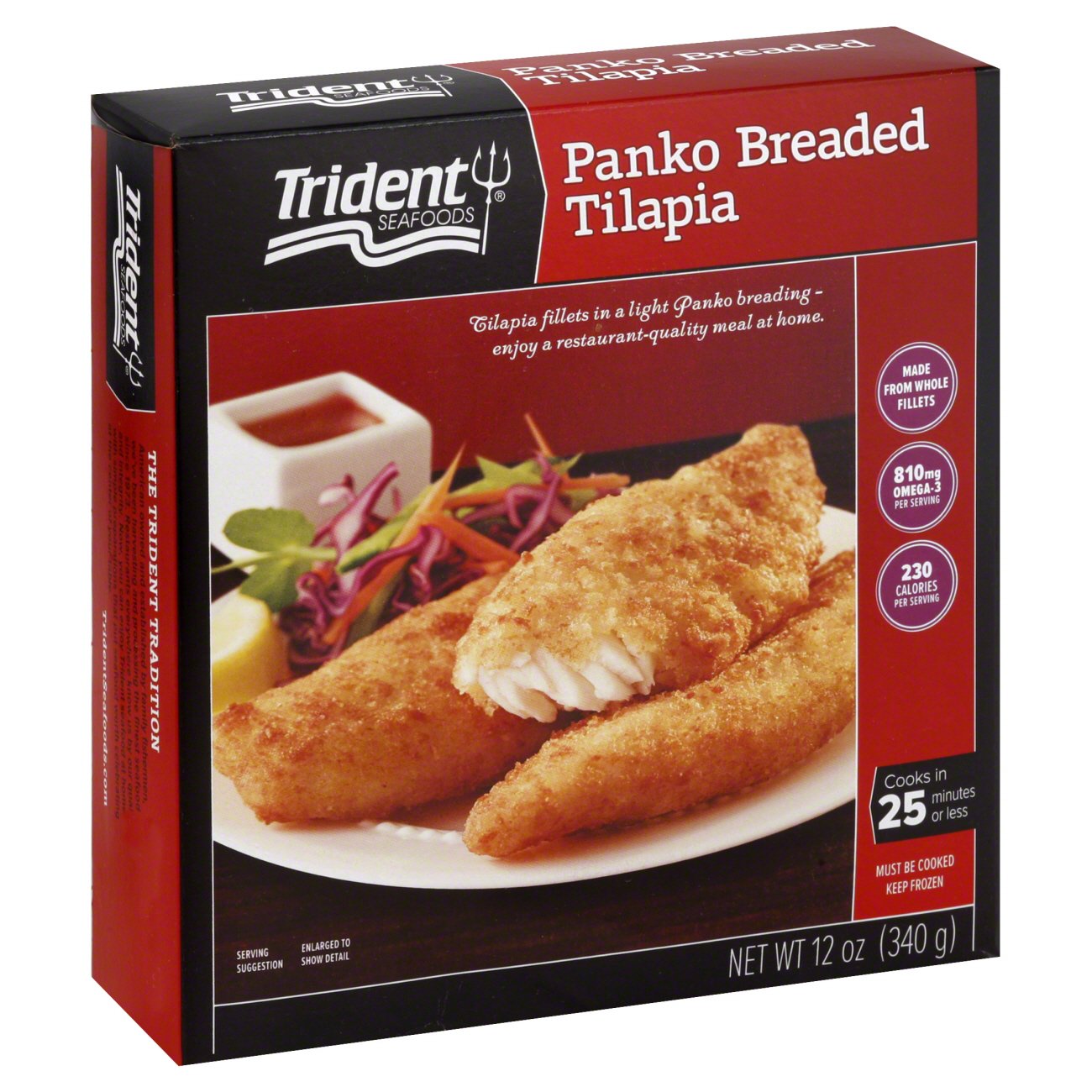 Trident Seafoods Panko Breaded Tilapia Shop Seafood at HEB