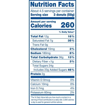 Hostess Donettes Crunch Mini Donuts