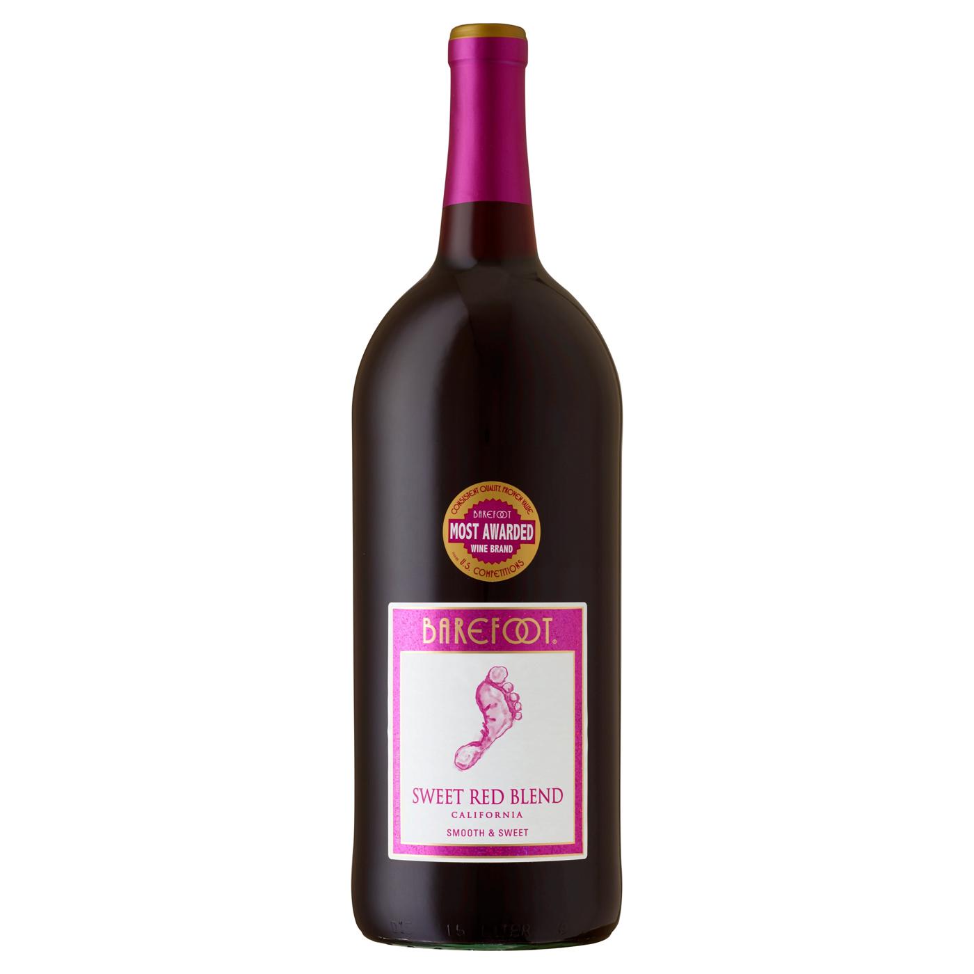 Barefoot Sweet Red Blend Red Wine; image 1 of 6
