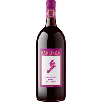 Barefoot Sweet Red Blend California Wine, 1.5 L