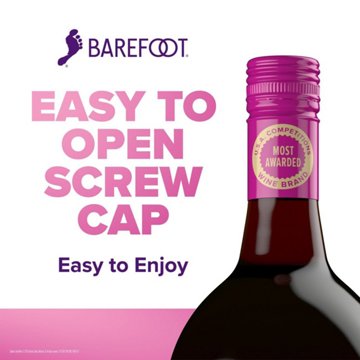 Barefoot Sweet Red Blend California Wine, 1.5 L