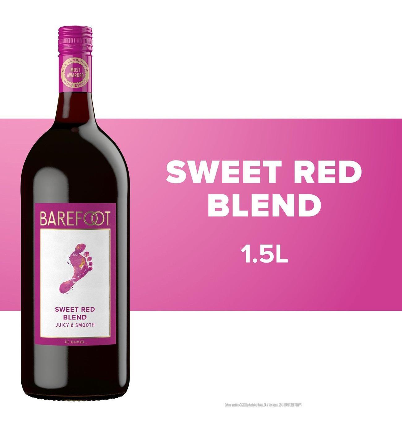 Barefoot Sweet Red Blend California Wine; image 7 of 7