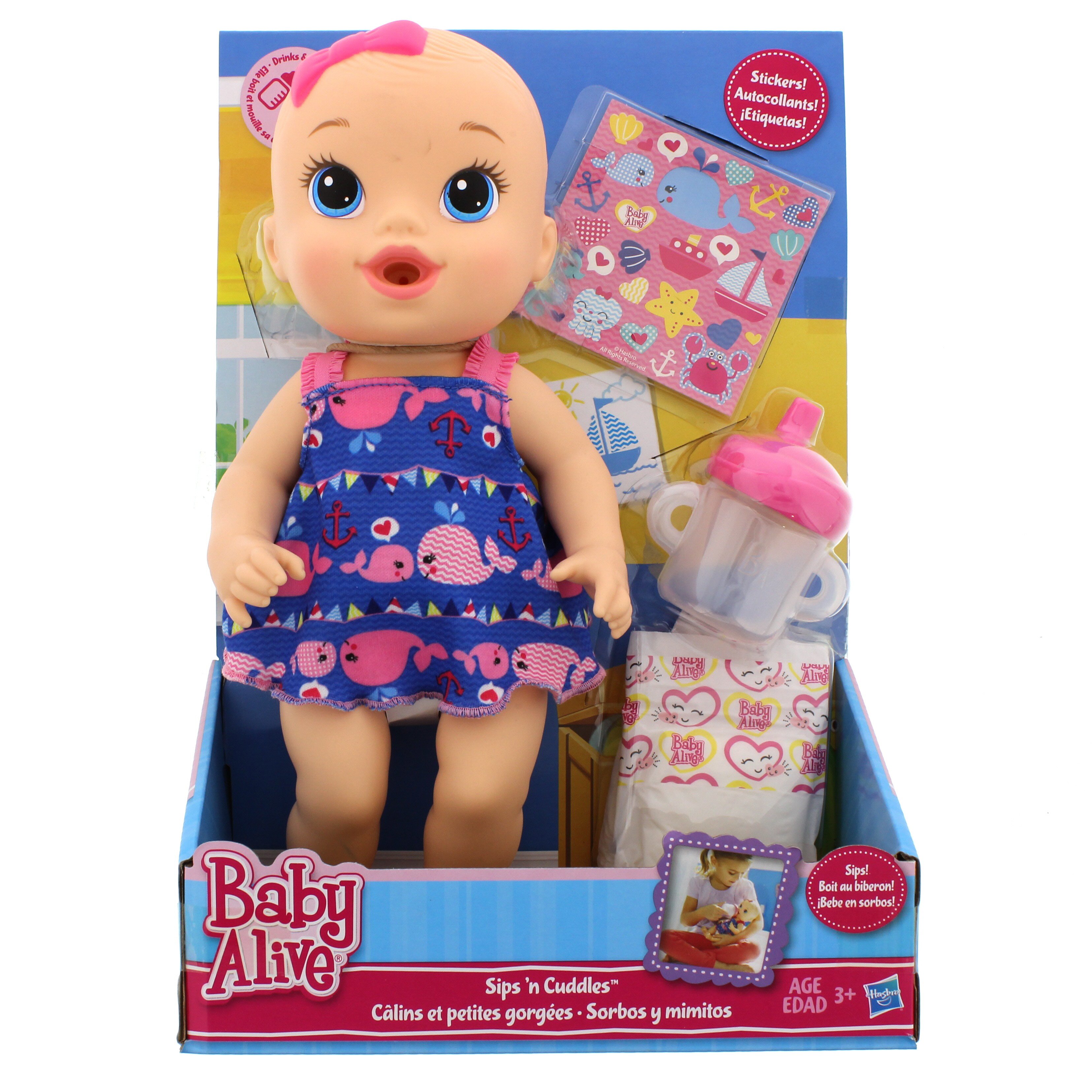 Baby alive sips store and cuddles