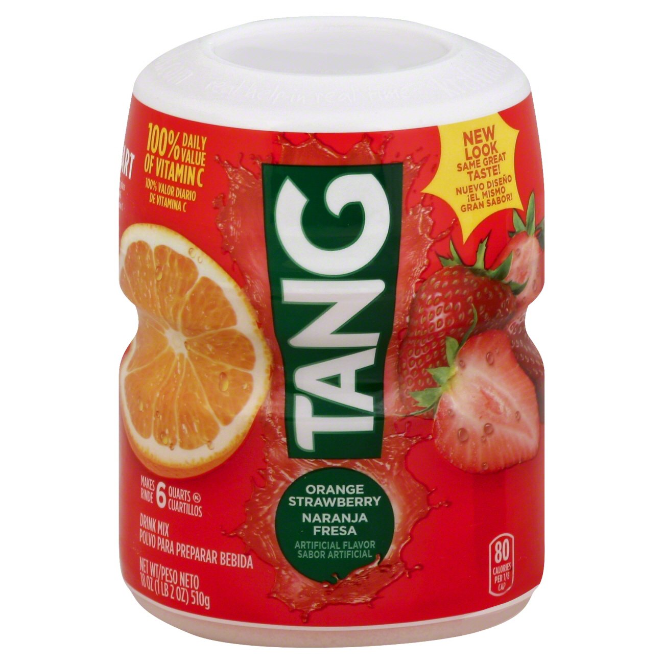 Tang Orange Strawberry Drink Mix Shop Mixes & Flavor Enhancers at HEB