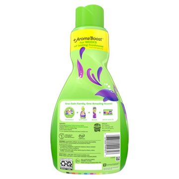 Gain Ultra Liquid Fabric Softener, 48 Loads - Moonlight Breeze, 35 oz