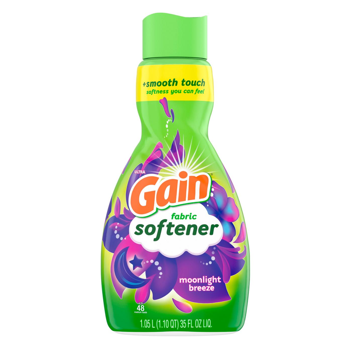 Gain Ultra Liquid Fabric Softener, 48 Loads - Moonlight Breeze; image 3 of 17