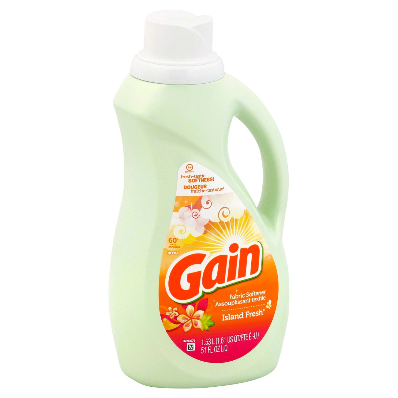 Gain Liquid Fabric Softener, Island Fresh 60 Load Shop Softeners at HEB