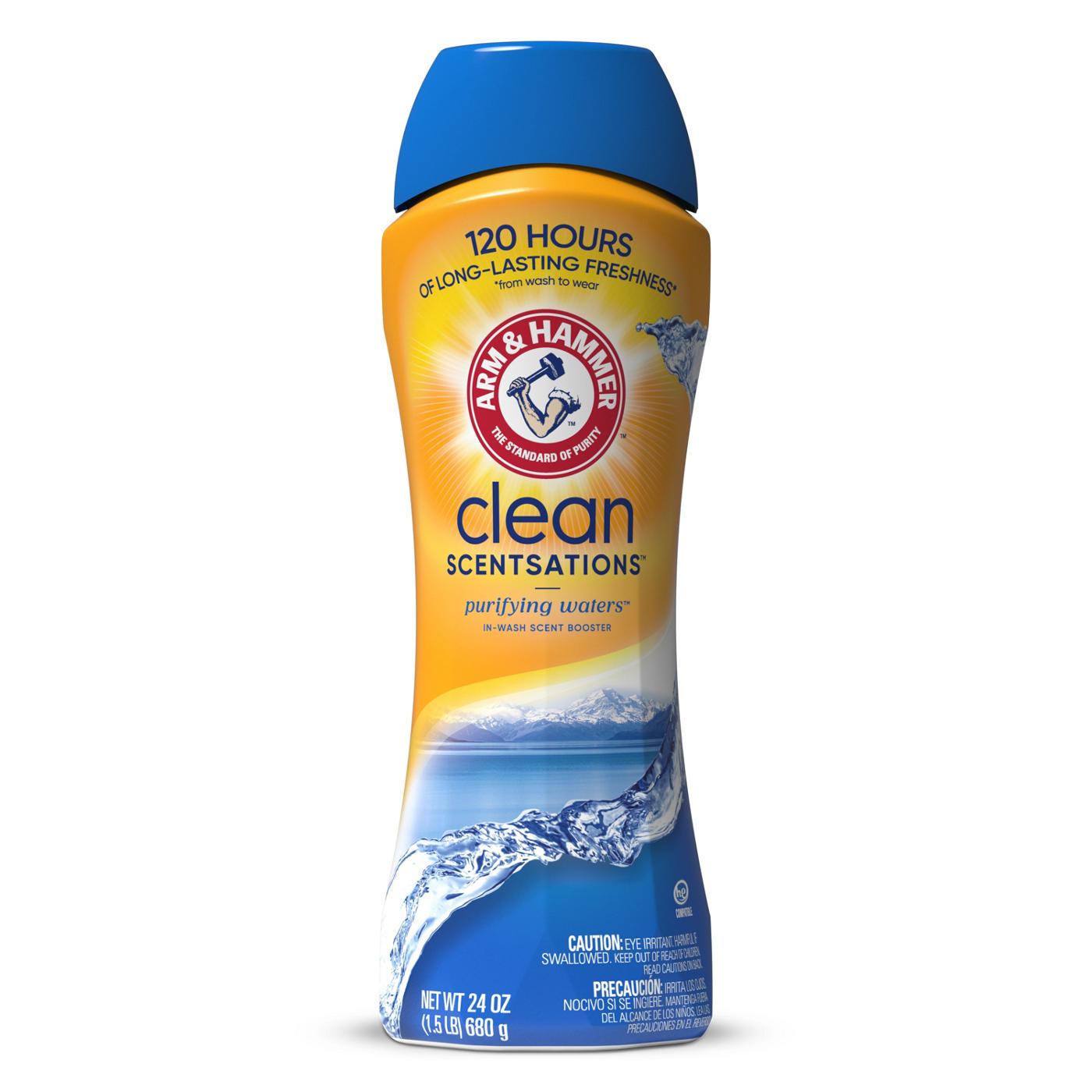 Arm & Hammer Clean Scentsations In-Wash Scent Booster Beads - Purifying Waters; image 1 of 12