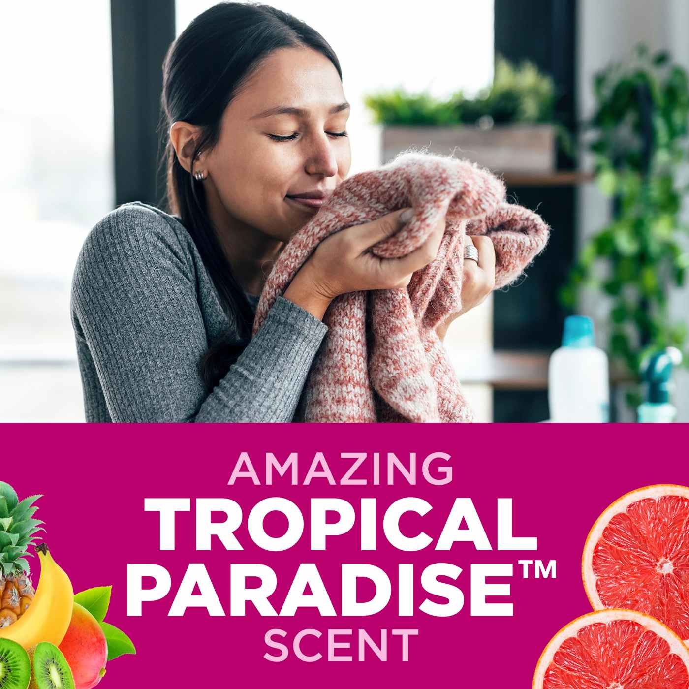 Arm & Hammer Clean Scentsations Fabric Softener Dryer Sheets - Tropical Paradise; image 4 of 9