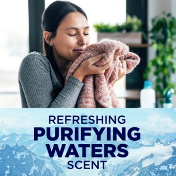 Arm & Hammer Clean Scentsations Fabric Softener Dryer Sheets - Purifying Waters, 100 ct