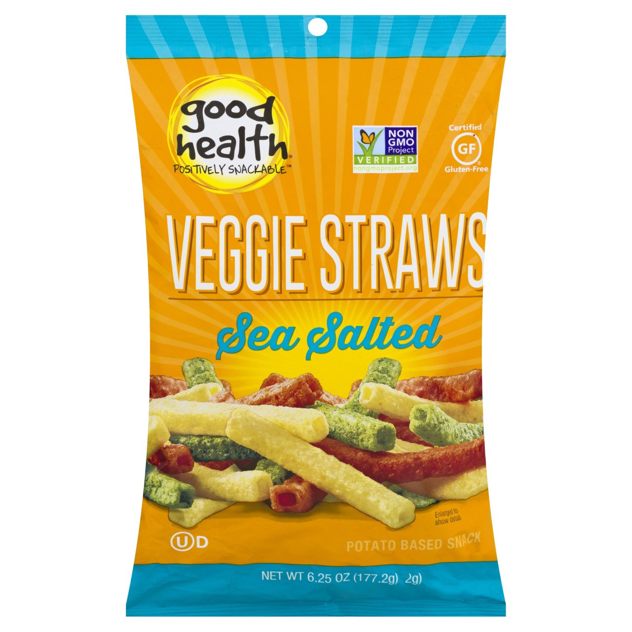 Good Health Sea Salt Veggie Straws - Shop Chips At H-E-B