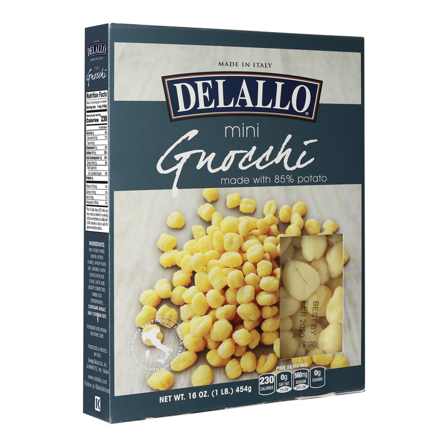 DeLallo Mini Potato Gnocchi Shop Pasta at H E B