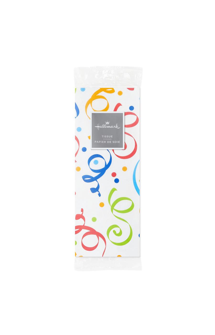 Hallmark Multi Color Streamers Gift Tissue Paper - White - Shop Gift Wrap  at H-E-B