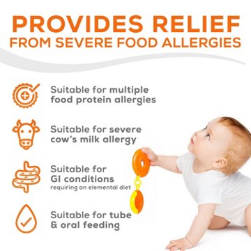 Puramino DHA & ARA Hypoallergenic Powder Infant Formula with Iron, 14.1 oz