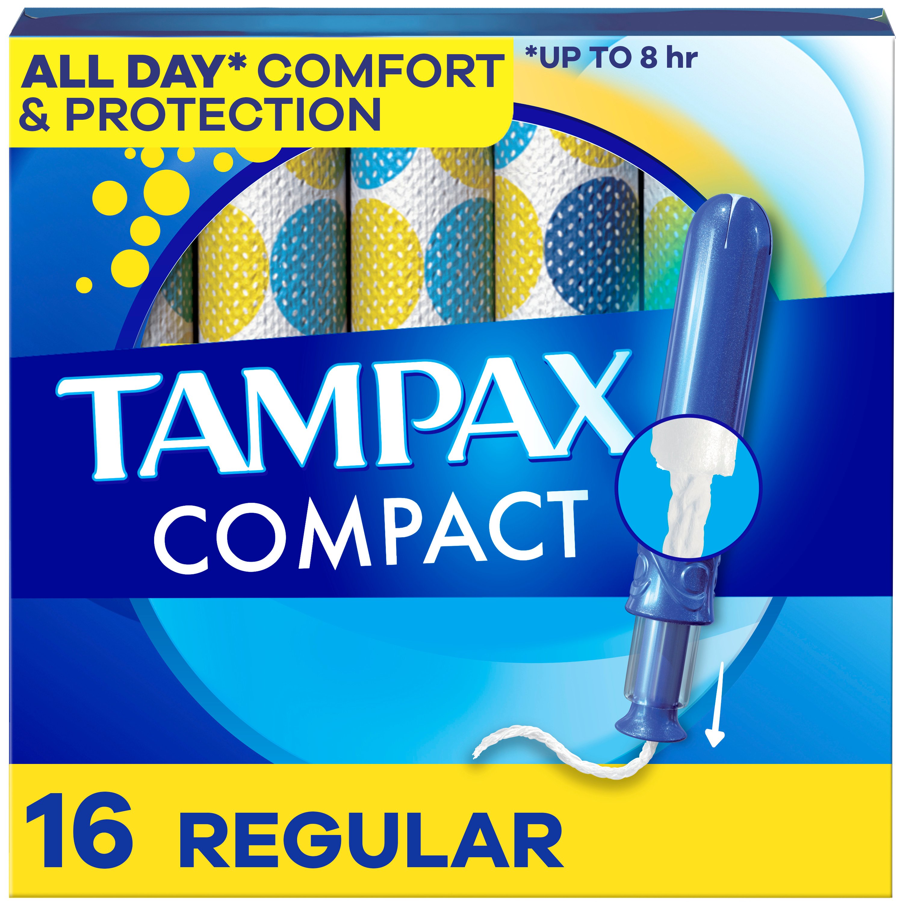 Tampax Pearl Pocket Tampons Regular, Unscented Shop Tampons at HEB