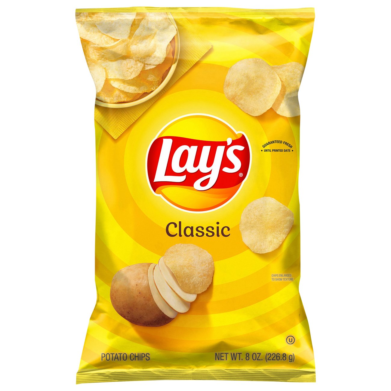 Lay's Classic Potato Chips - Shop Chips at H-E-B