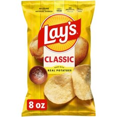Lay's Classic Potato Chips, 8 oz | Low Prices & Quality Groceries