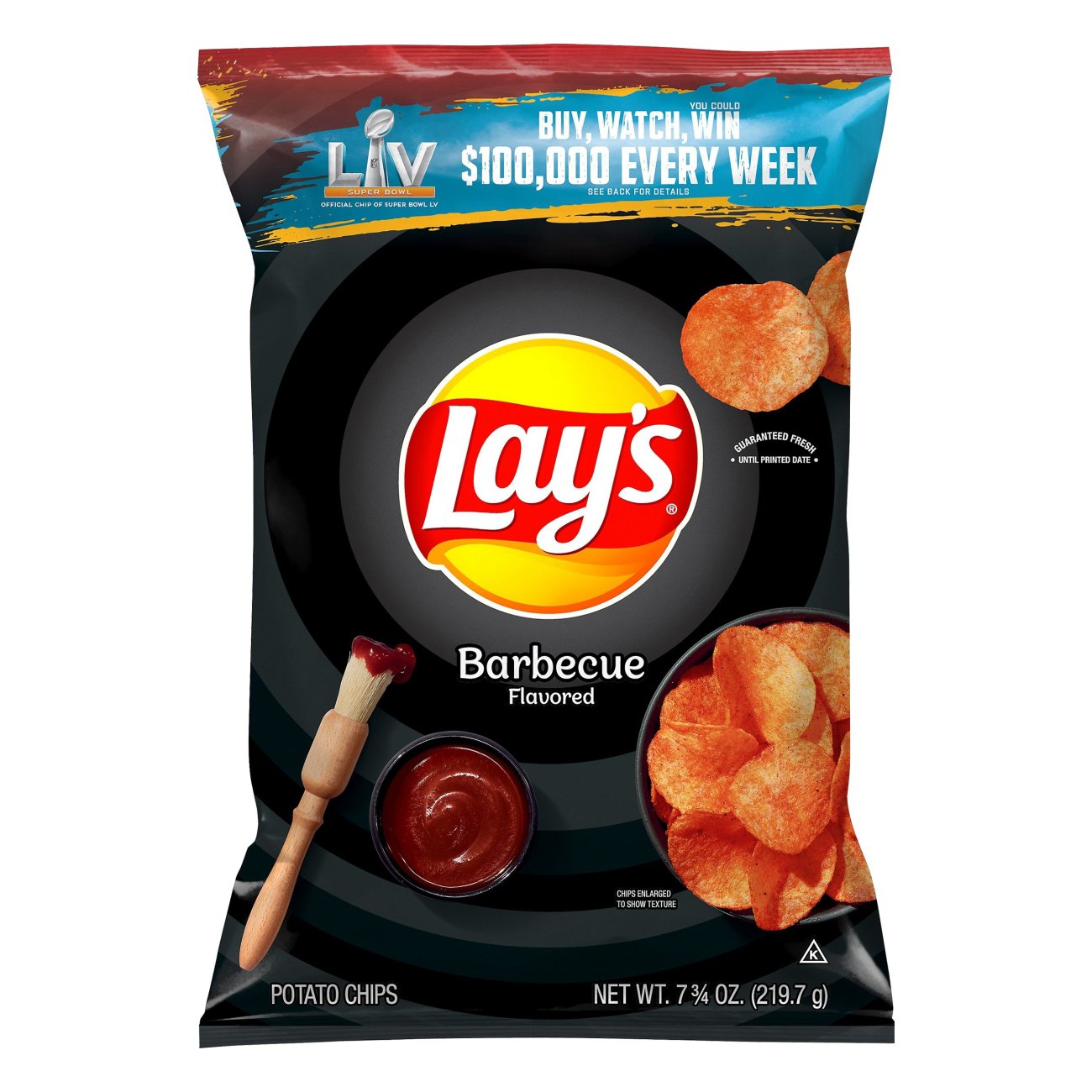 Lay's Barbecue Potato Chips - Shop Chips at H-E-B