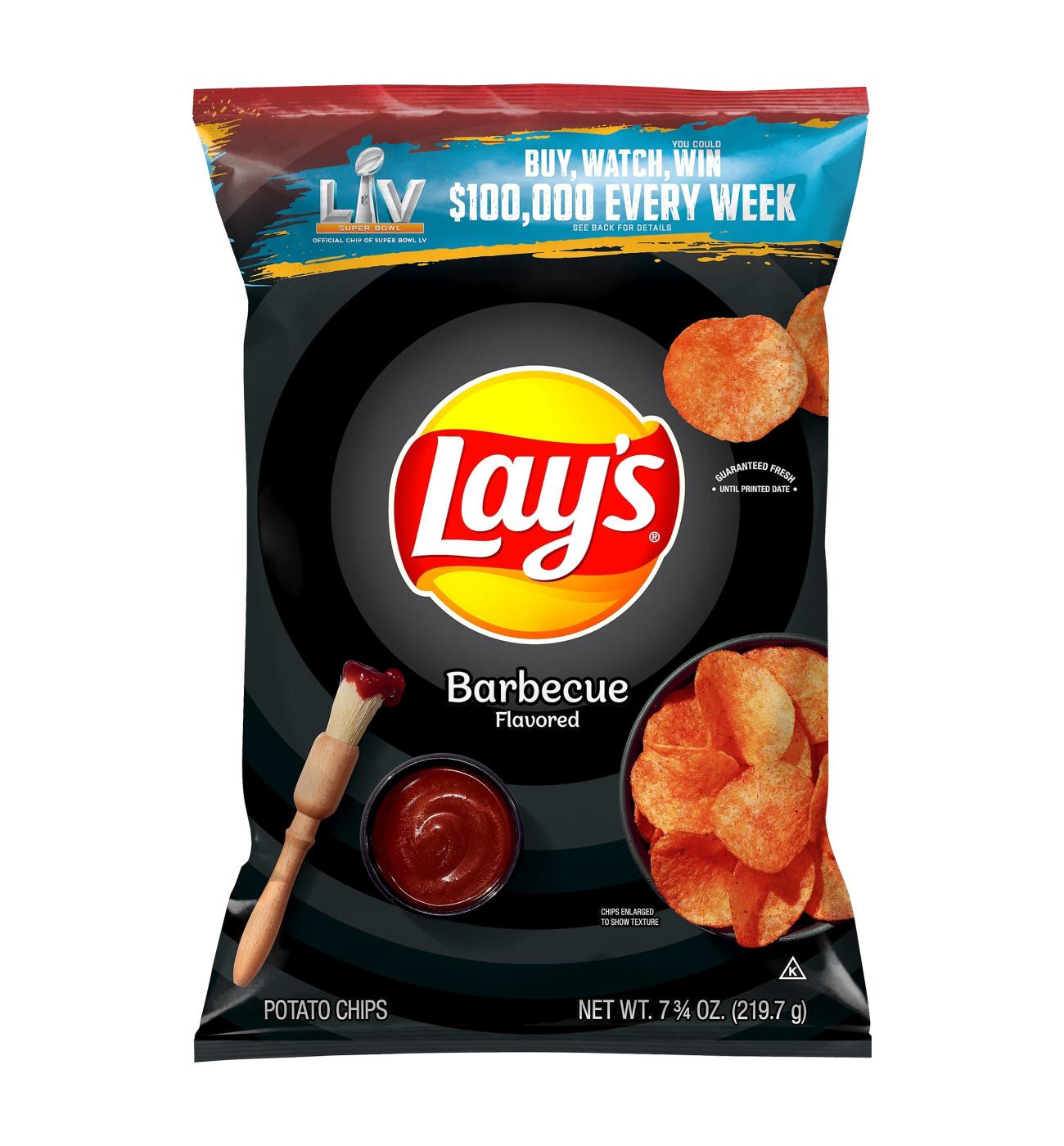 Lay's Barbecue Potato Chips; image 1 of 2