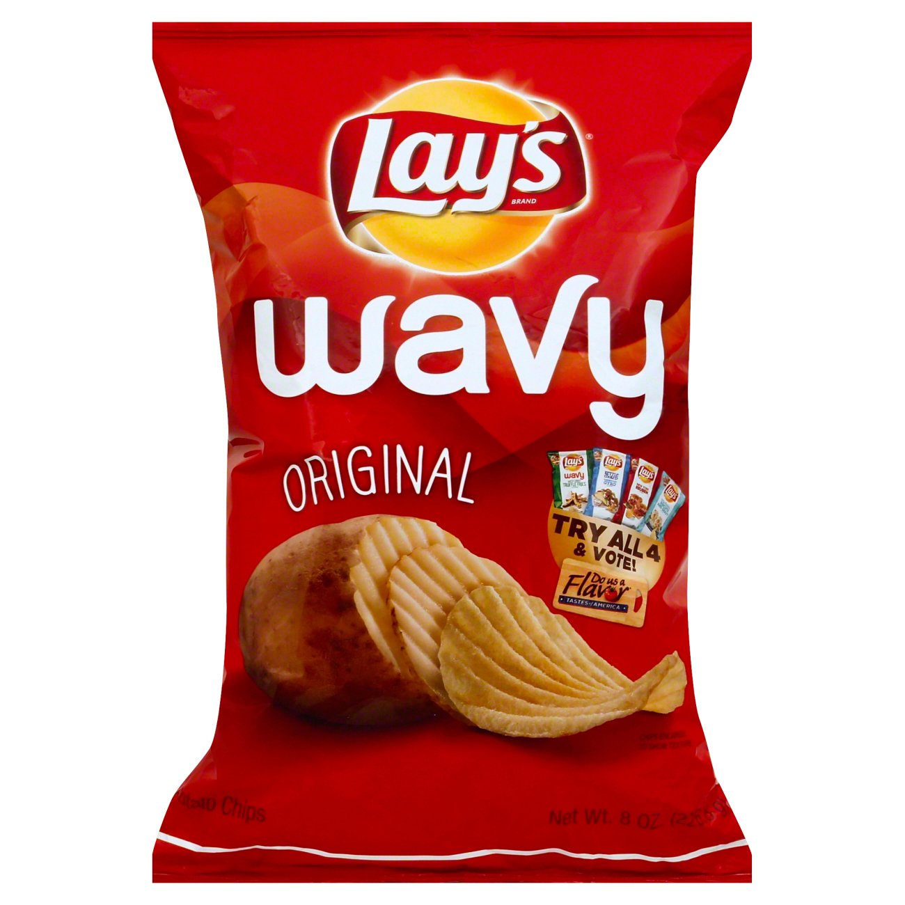 Lay's Wavy Potato Chips, Original Shop Chips at HEB