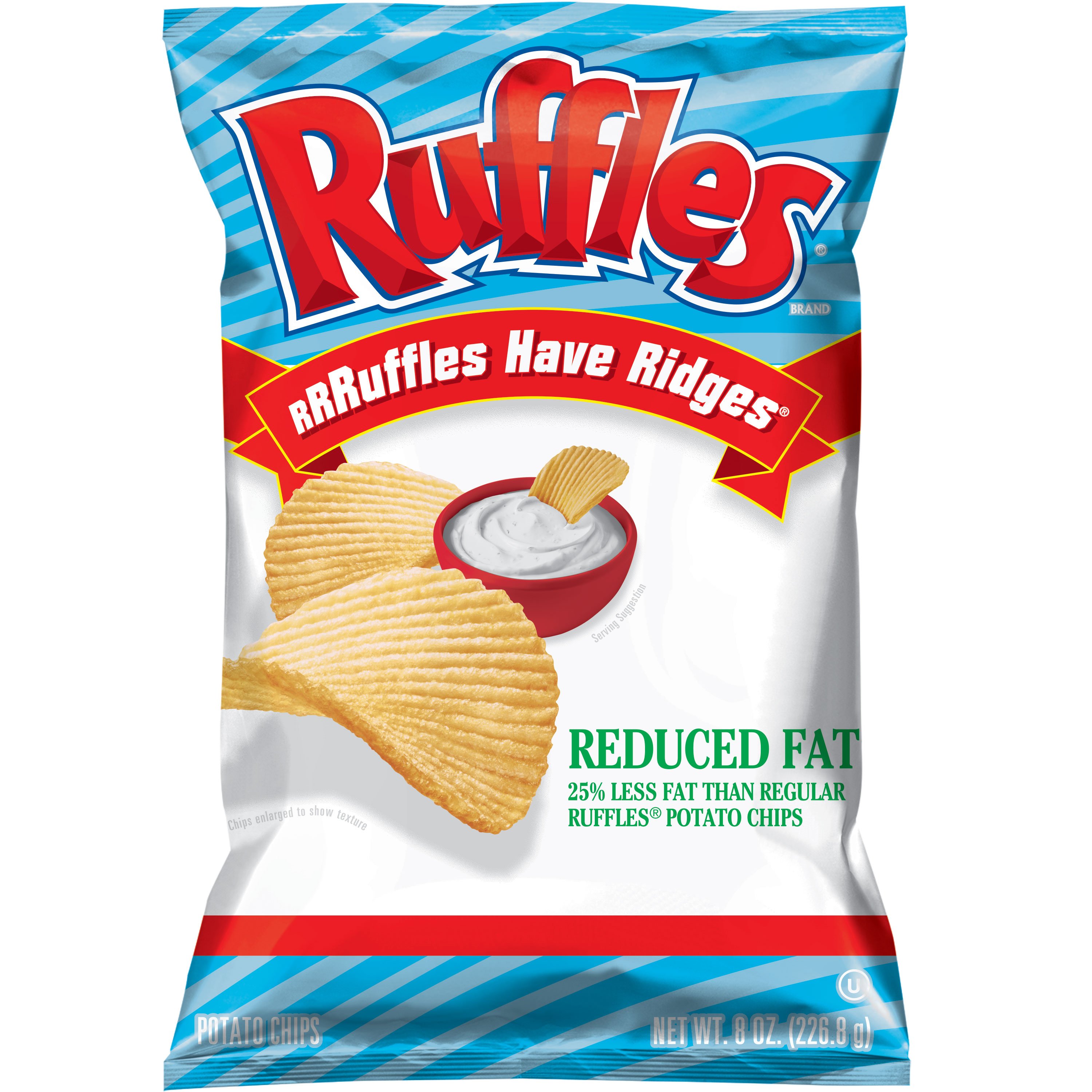 Ruffles Potato Chips, Reduced Fat - Shop Chips At H-E-B