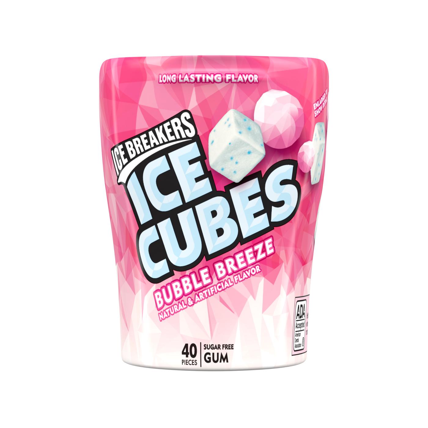 Ice Breakers Ice Cubes Sugar Free Chewing Gum - Bubble Breeze - Shop Gum &  Mints at H-E-B