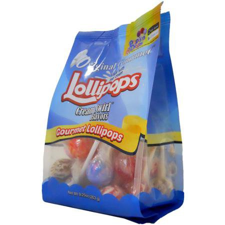 Original Gourmet Mini Cream Swirl Lollipops Shop Snacks & Candy at HEB