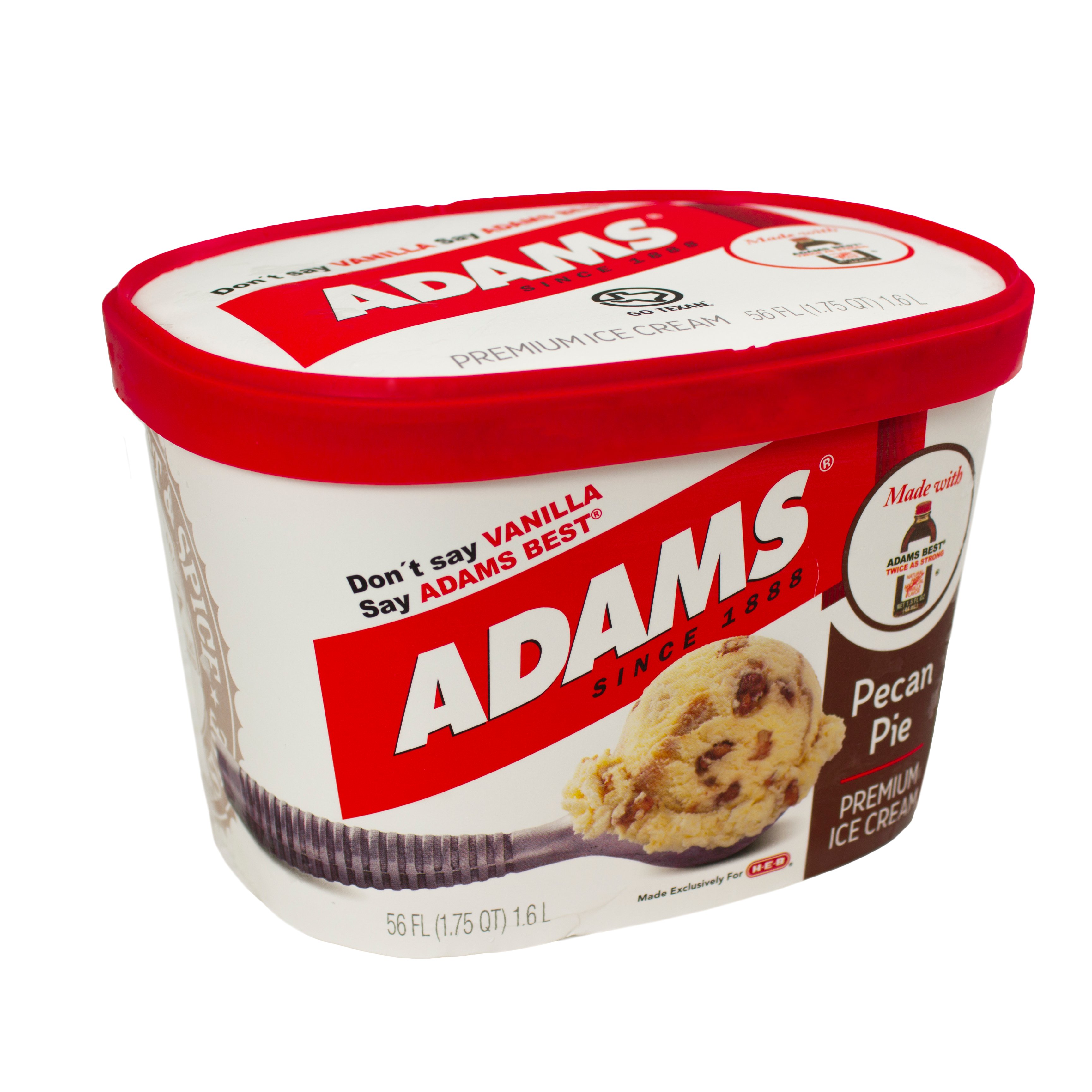 Adams Best Homemade Pecan Pie Ice Cream Shop Ice Cream At H E B