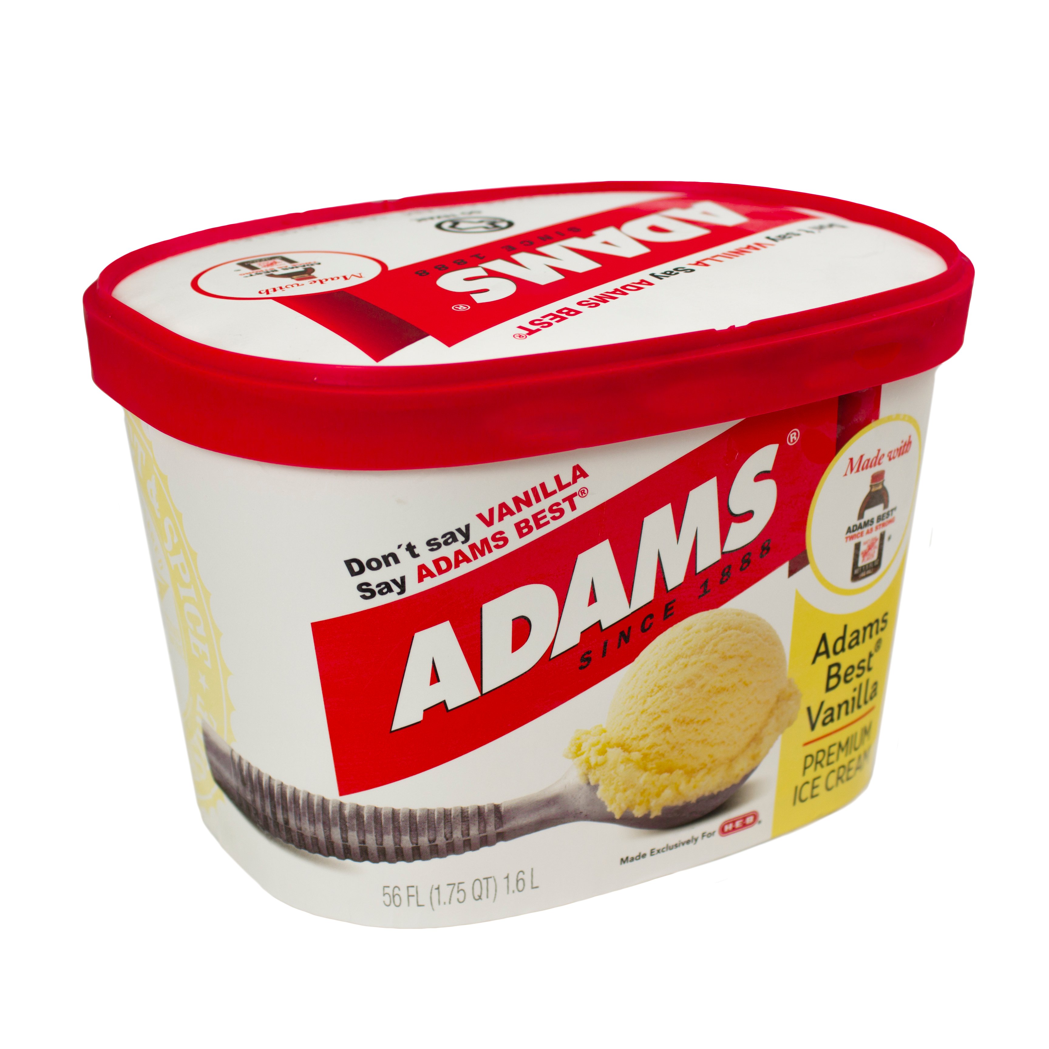 Adams Vanilla Ice Cream Shop Ice Cream at HEB