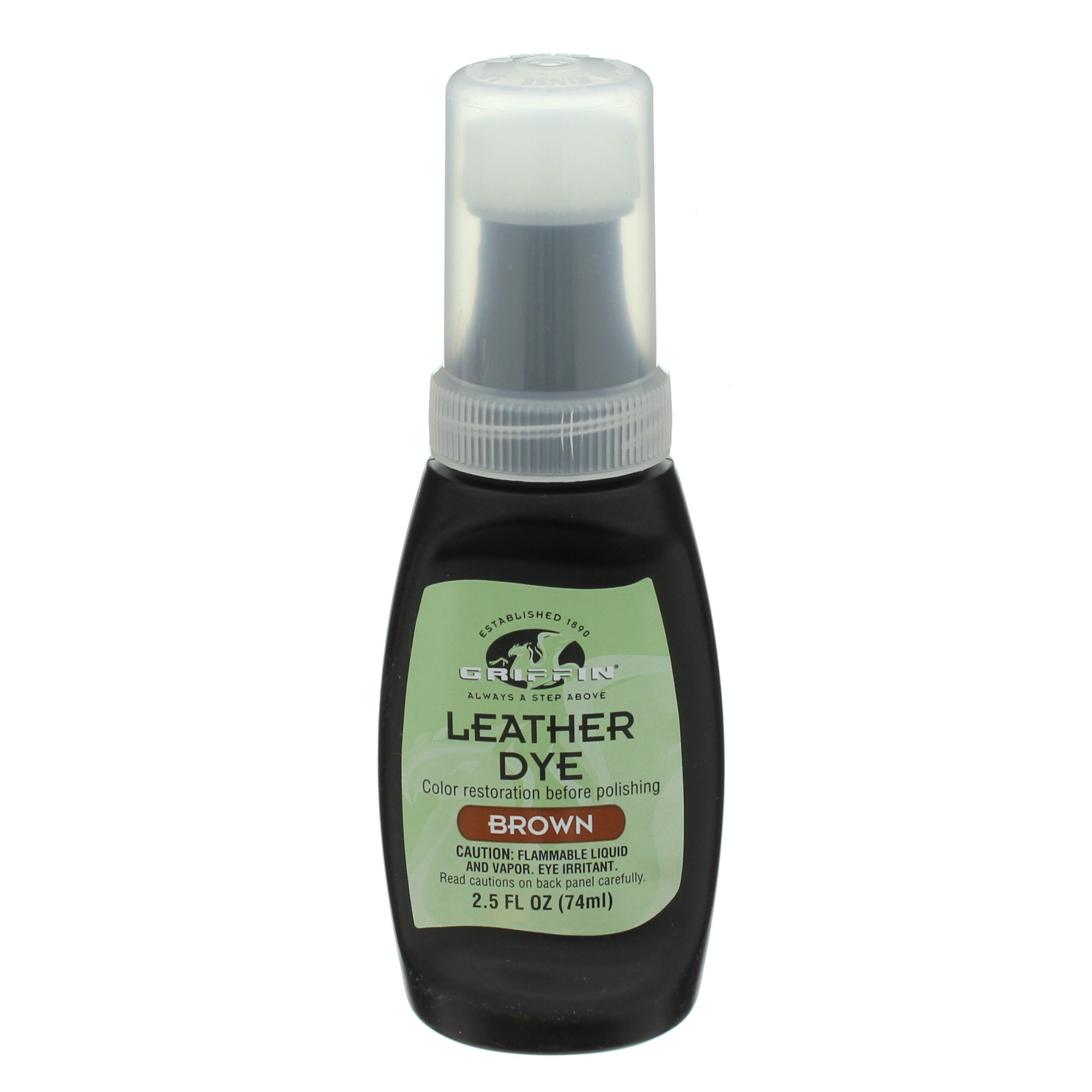 leather shoe polish brown